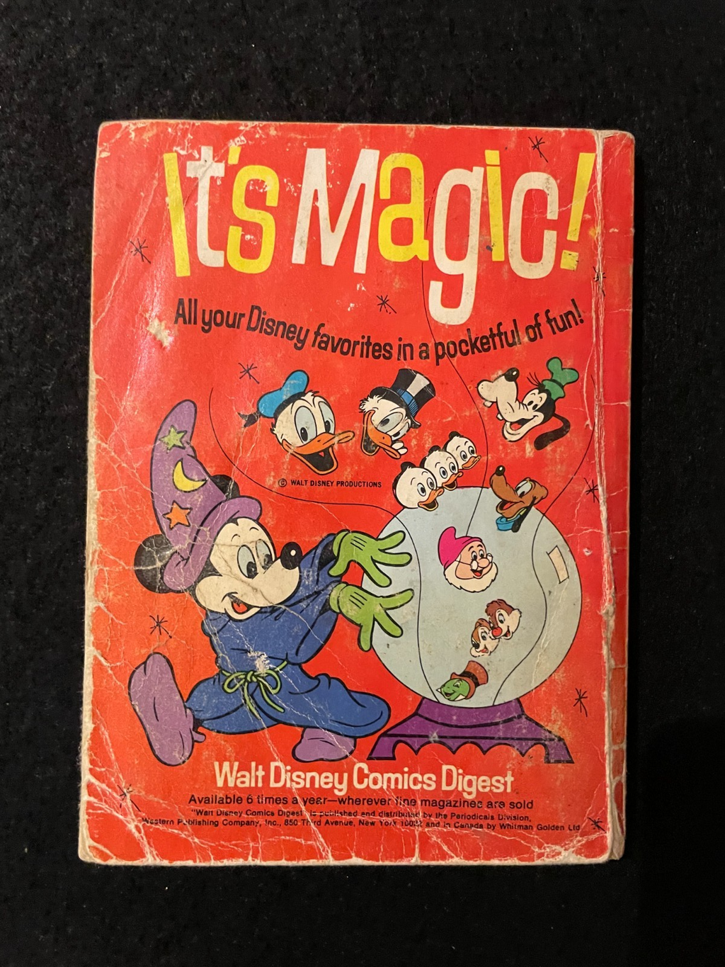 Gold Comics Digest #47 LOW GRADE 1975 Gold Key