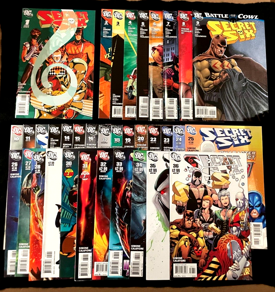 Secret Six - Lot of 35 #1-20, 22-36  (2005/11) DC Comics