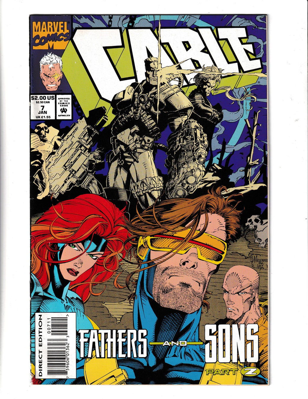Cable #7 (1994) Marvel Comics