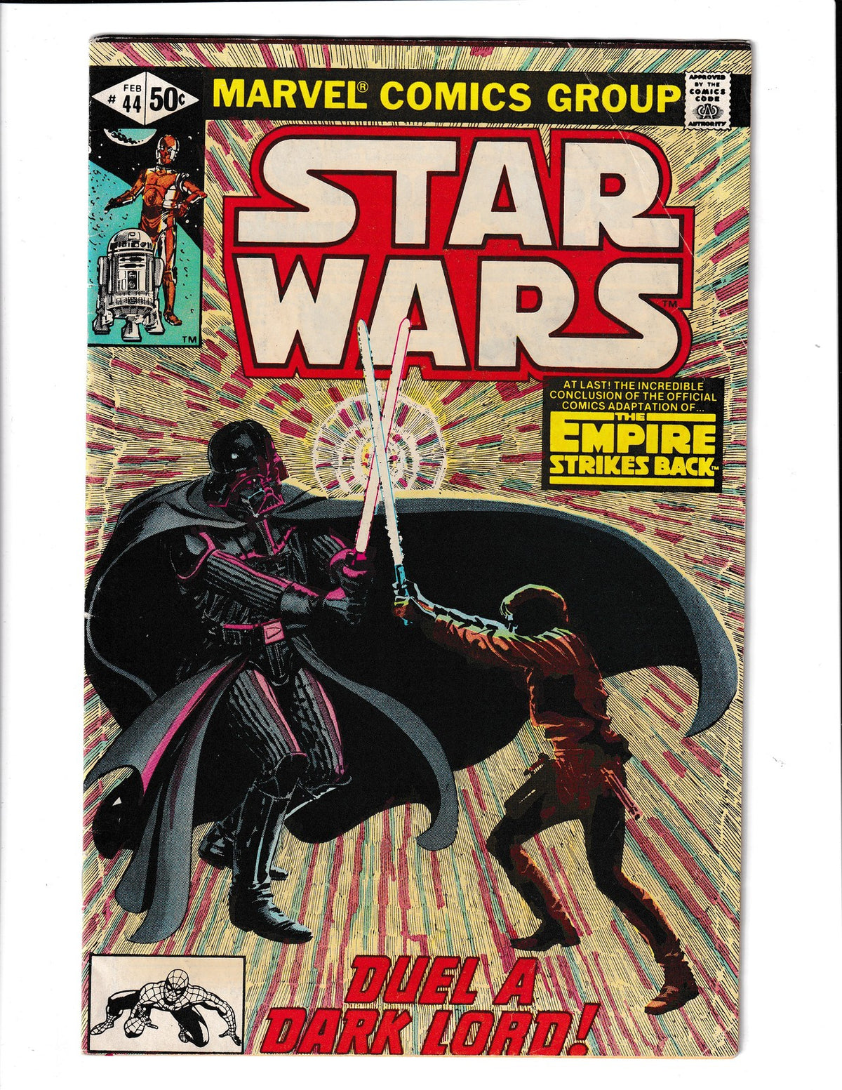 Star Wars #44 (1981) Empire Strikes Back Marvel Comics