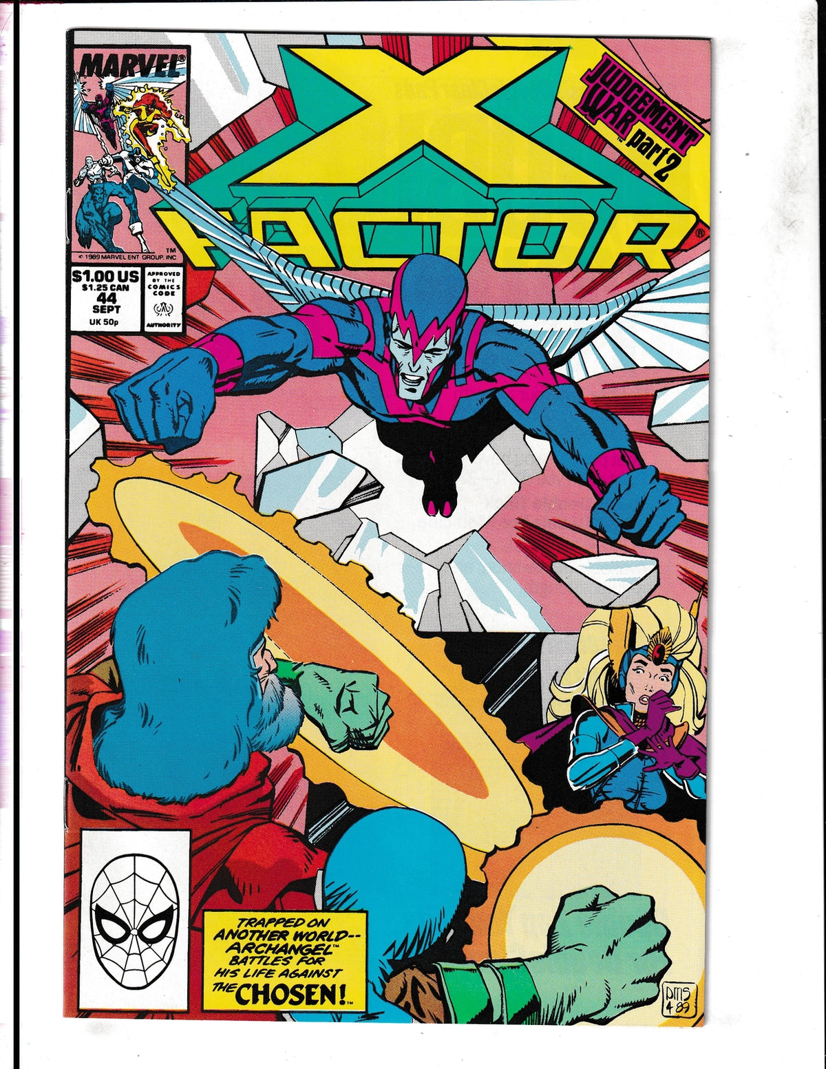 X-Factor #44 (1989) Higher Grade Marvel Comics