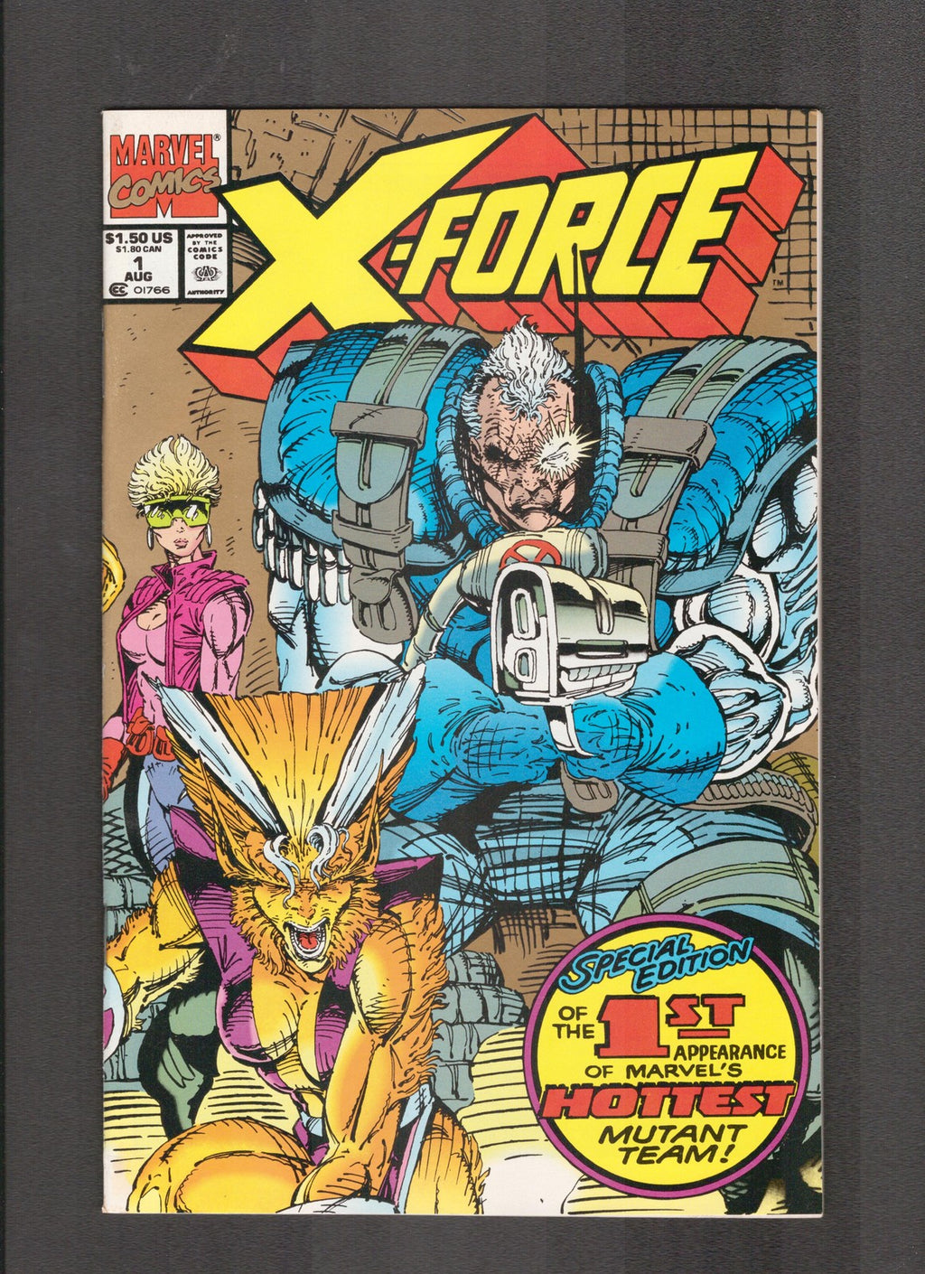 X-Force #1 (1991)  Liefeld Gold Cover Marvel Comics