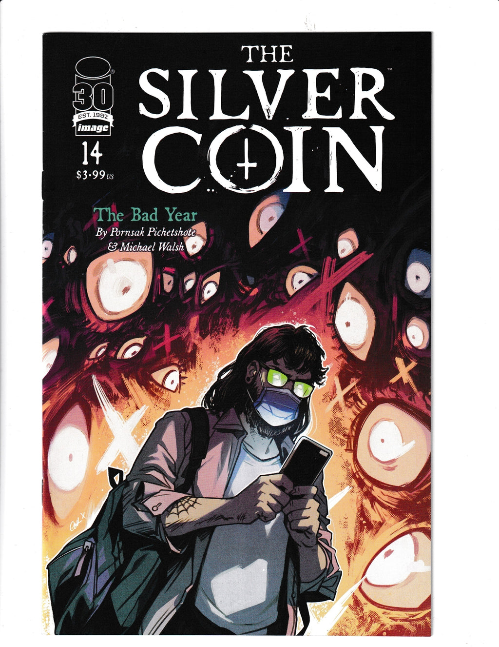 Silver Coin #14B (2022) Caspar Wijngaard Variant Image Comics