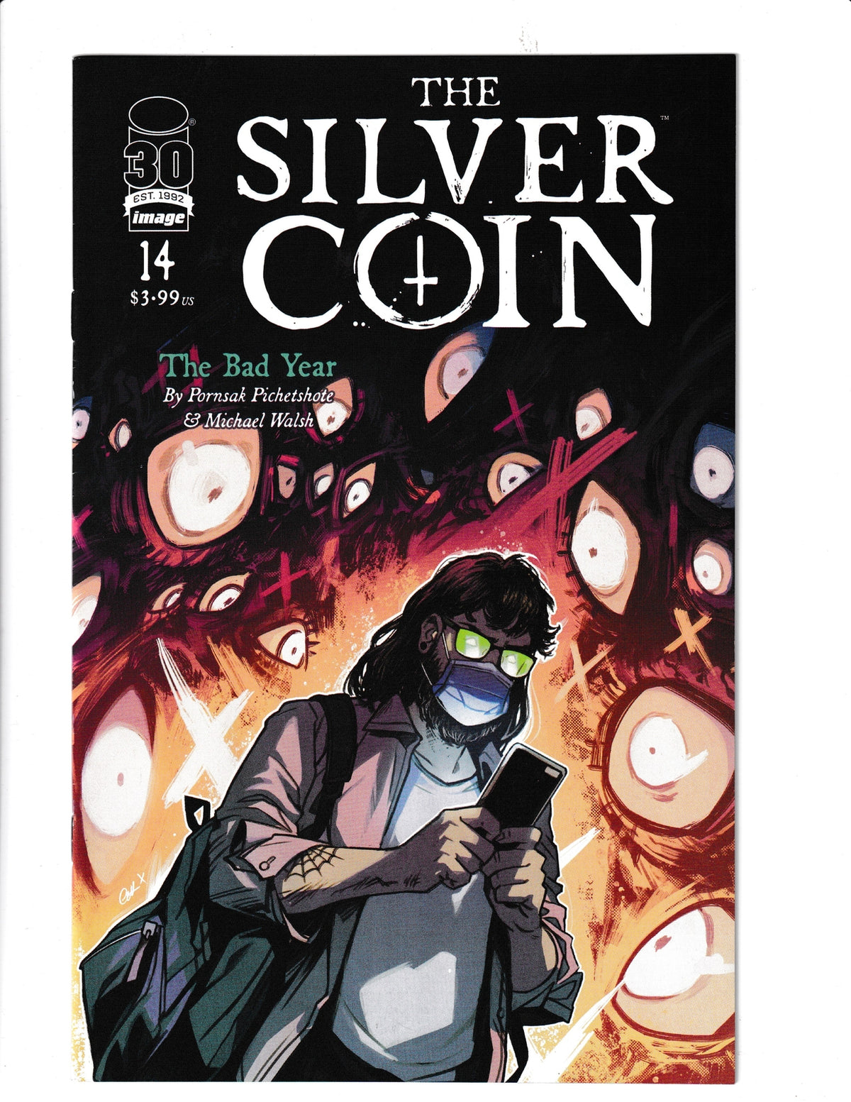 Silver Coin #14B (2022) Caspar Wijngaard Variant Image Comics