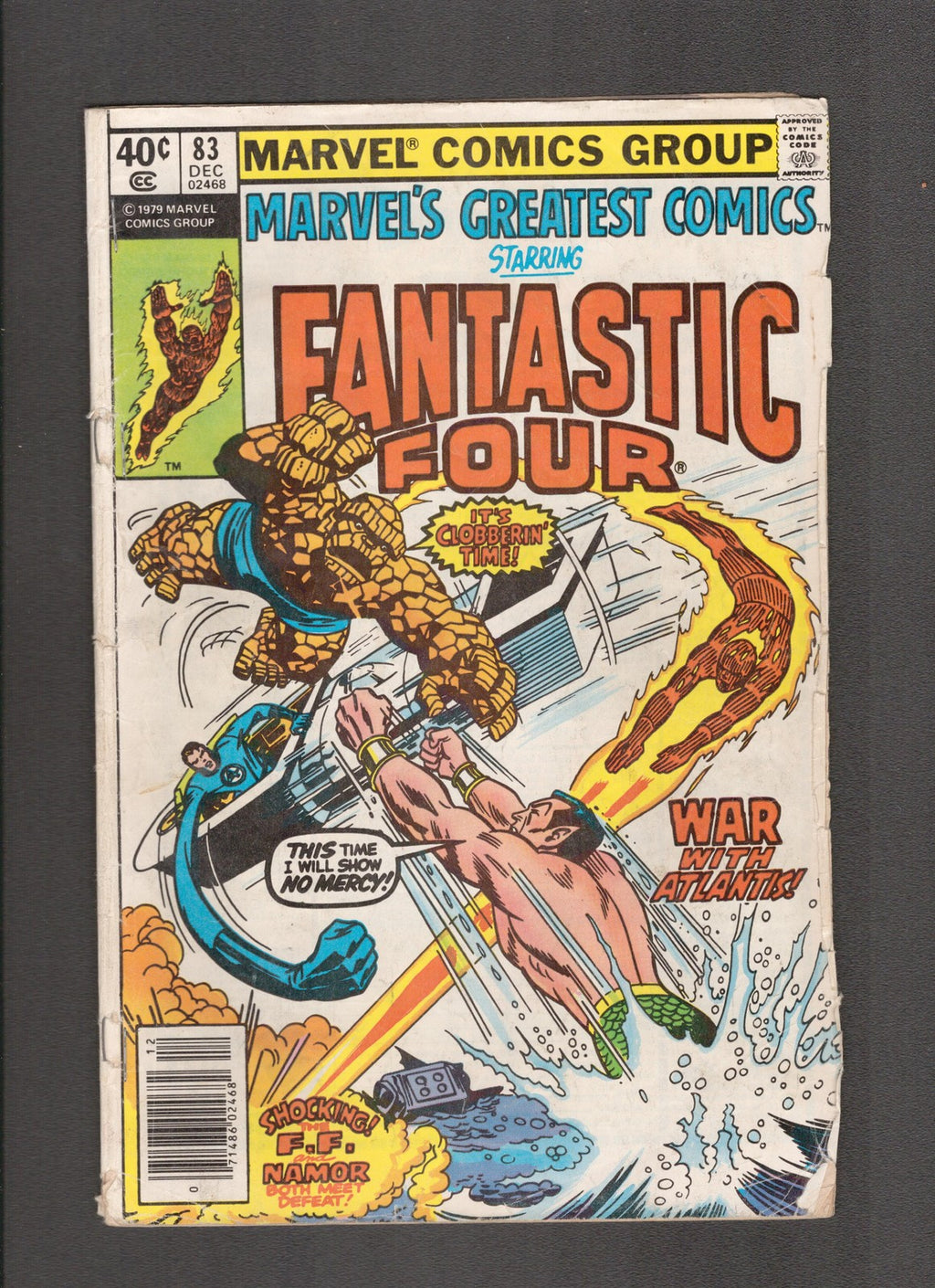 Marvel's Greatest Comics #83 (1979) Starring the Fantastic Four Marvel Comics