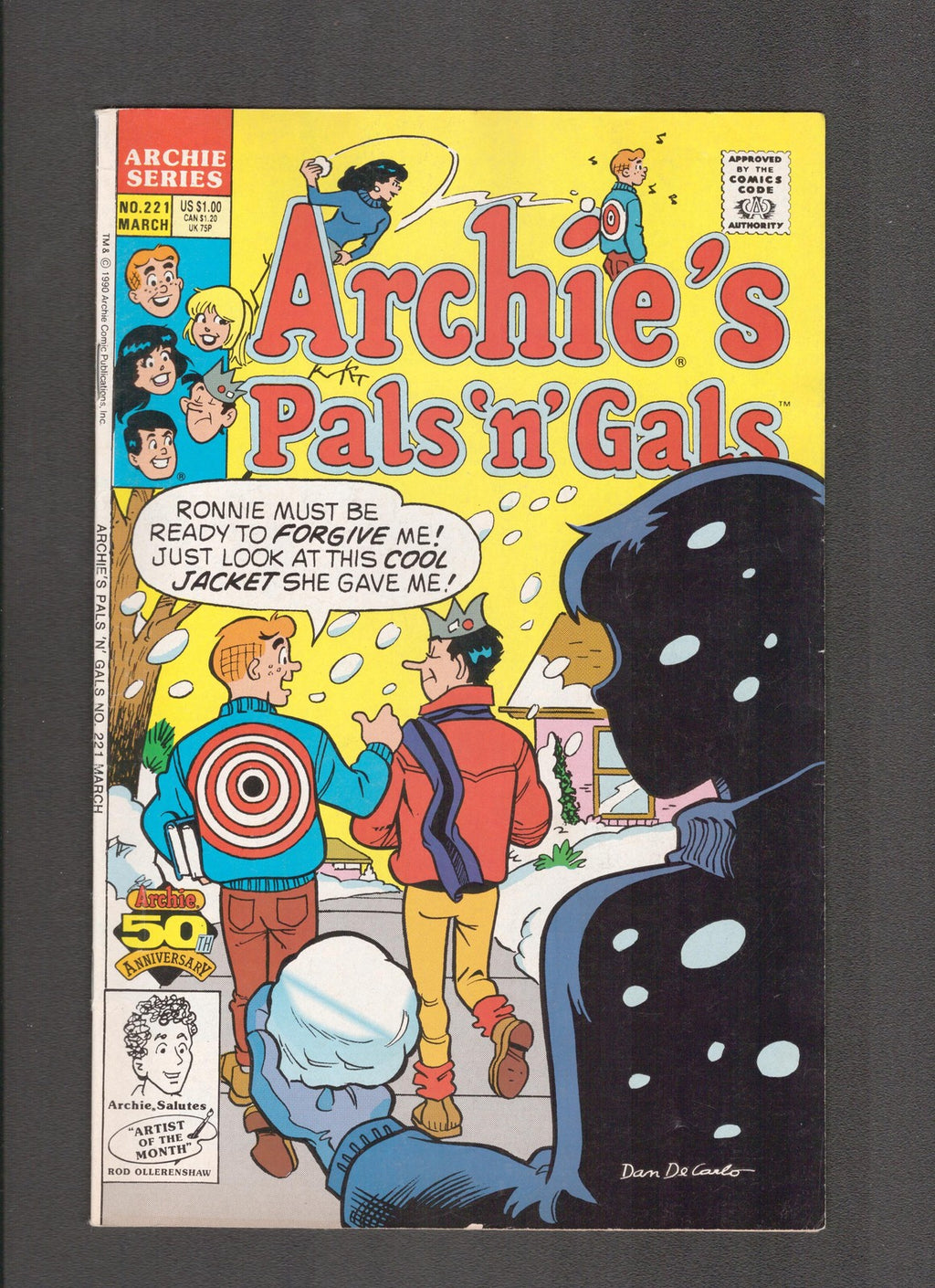 Archie's Pals 'n' Gals #221 (1991) Dan DeCarlo Archie Comics