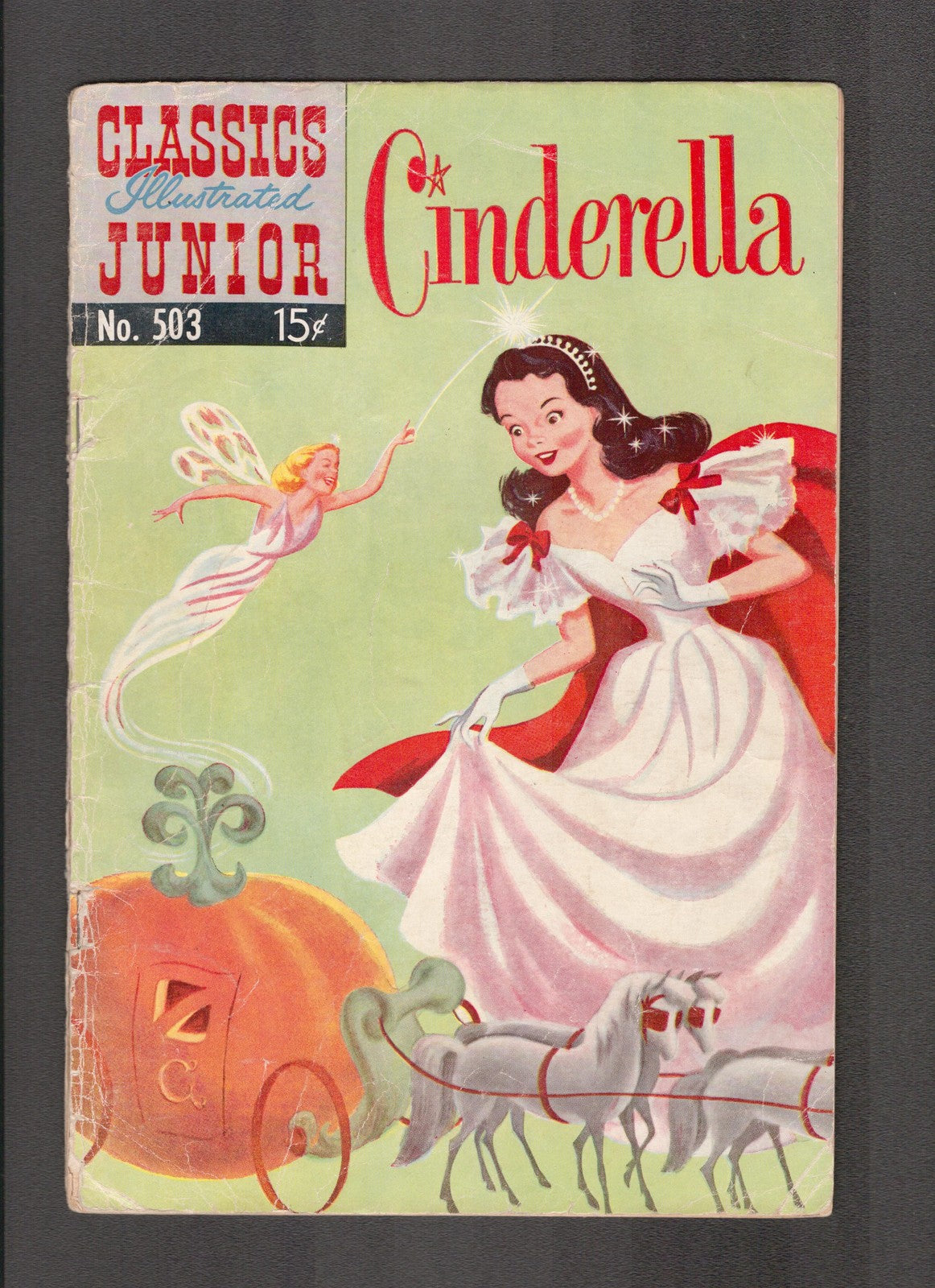 Classics Illustrated Junior #503 (1953) Cinderella Gliberton Comics