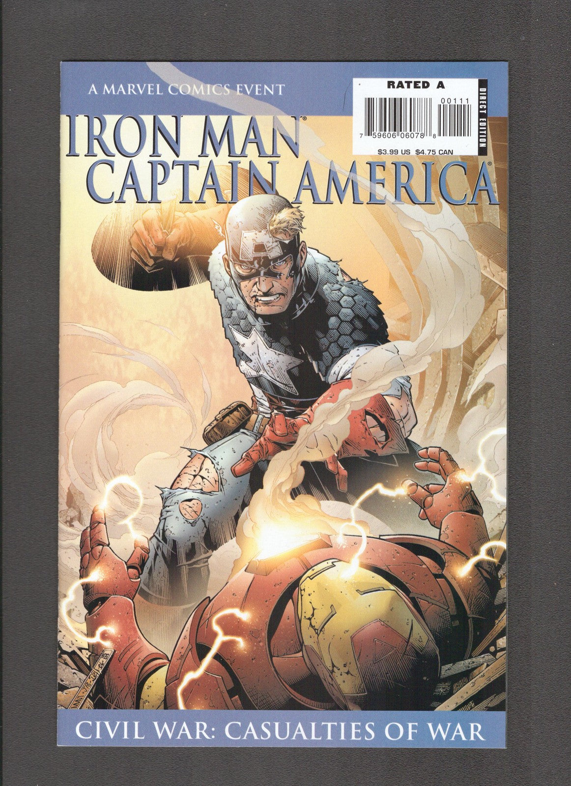 Iron Man/Captain America: Casualties of War #1 (2007) Cheung Marvel Comics