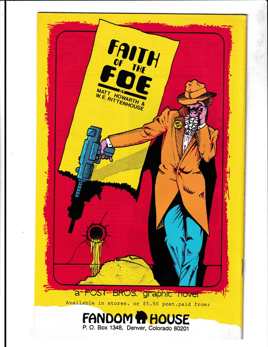 Those Annoying Post Bros. #6 (1987) Vortex Comics