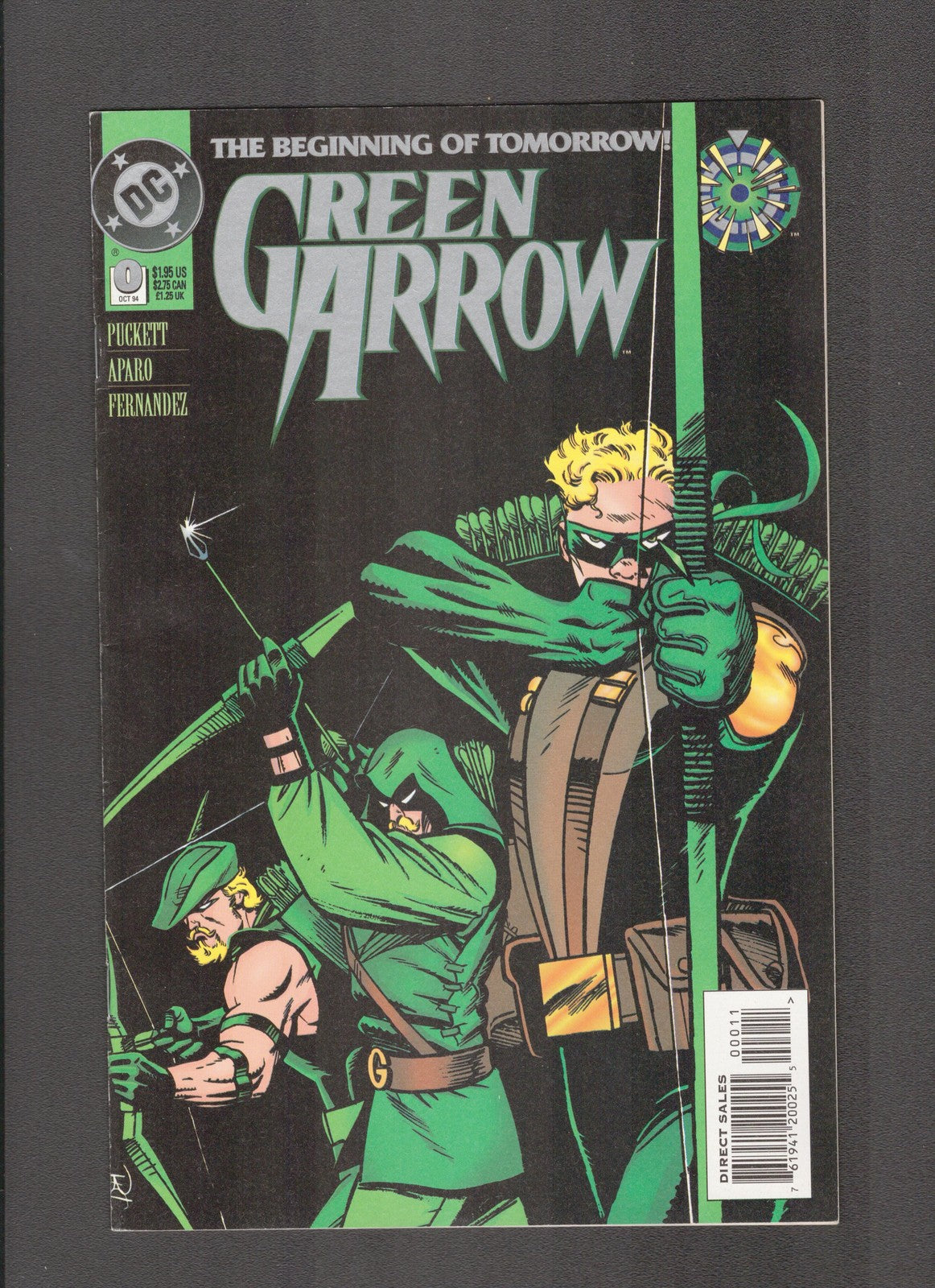 Green Arrow #0 (1994) 1st App of Green Arrow II DC Comics