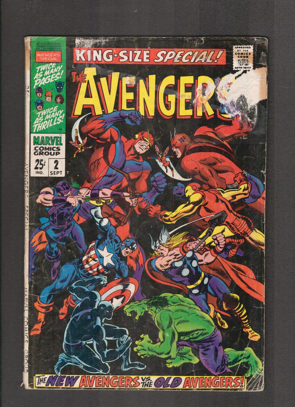 Avengers King Size Special #2 (1968) 1st Scarlet Centurion Marvel Comics