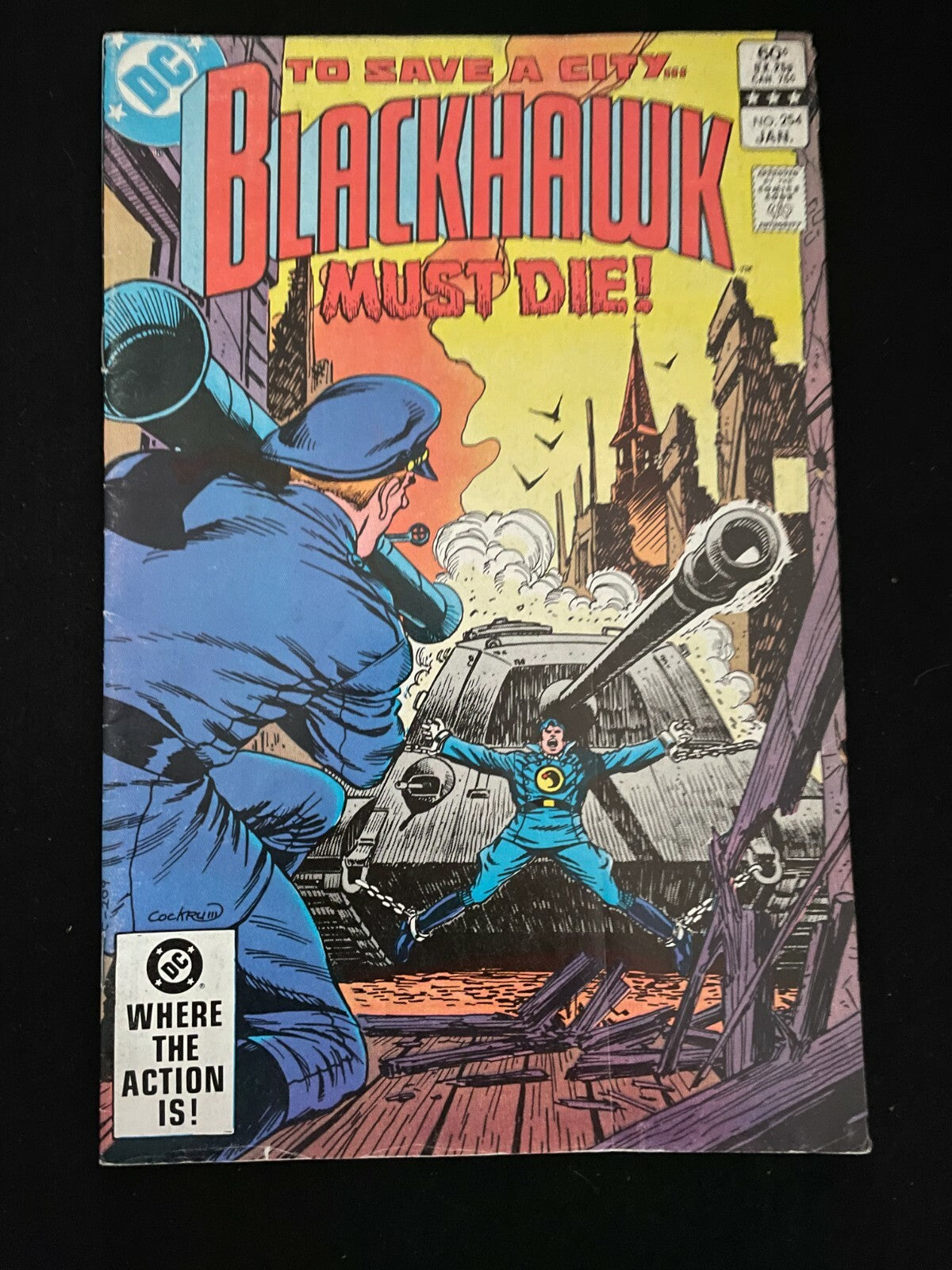 Blackhawk #254 Jan 1983