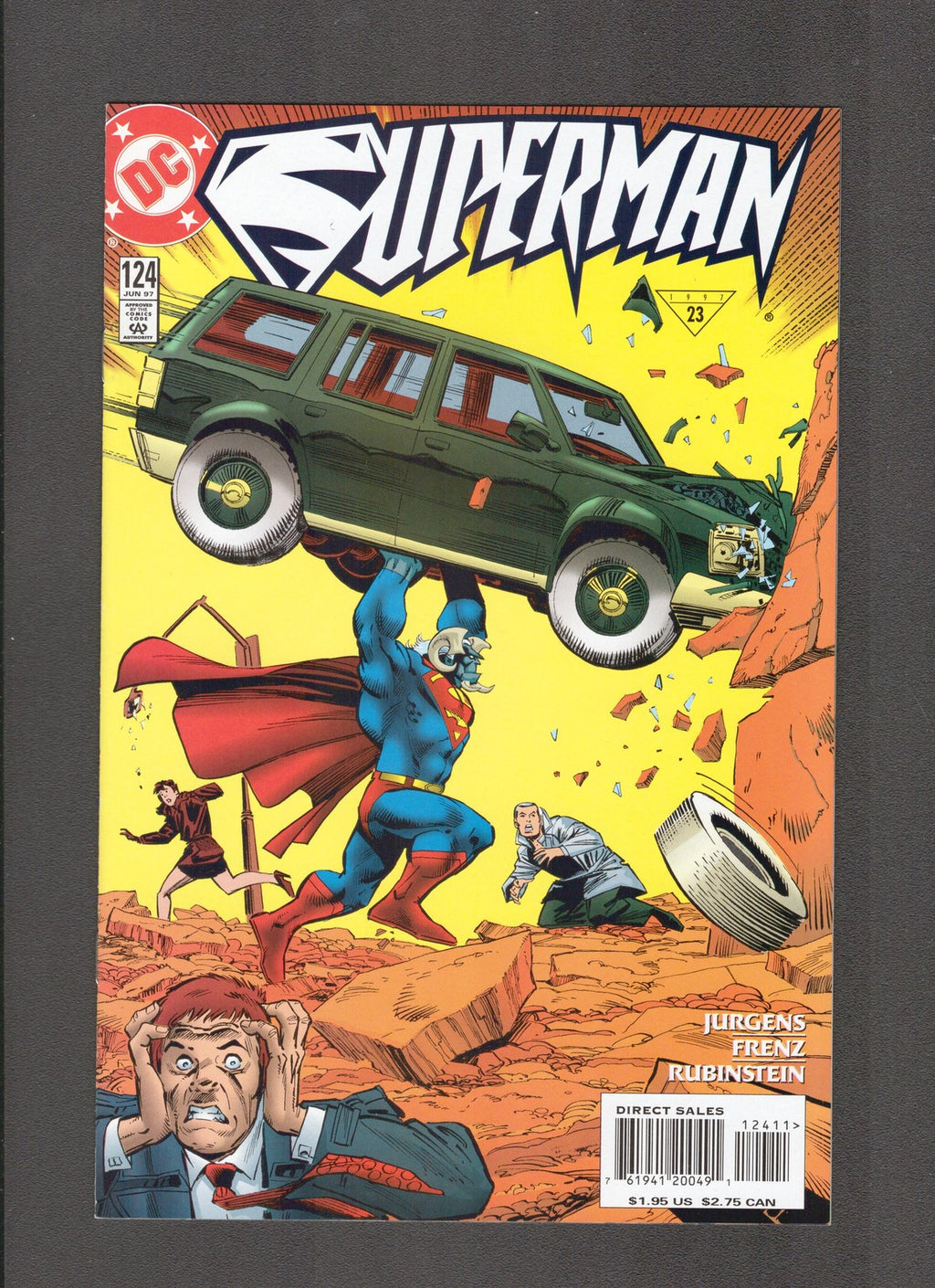 Superman #124 (1997) Ron Frenz - Joe Rubenstein DC Comics