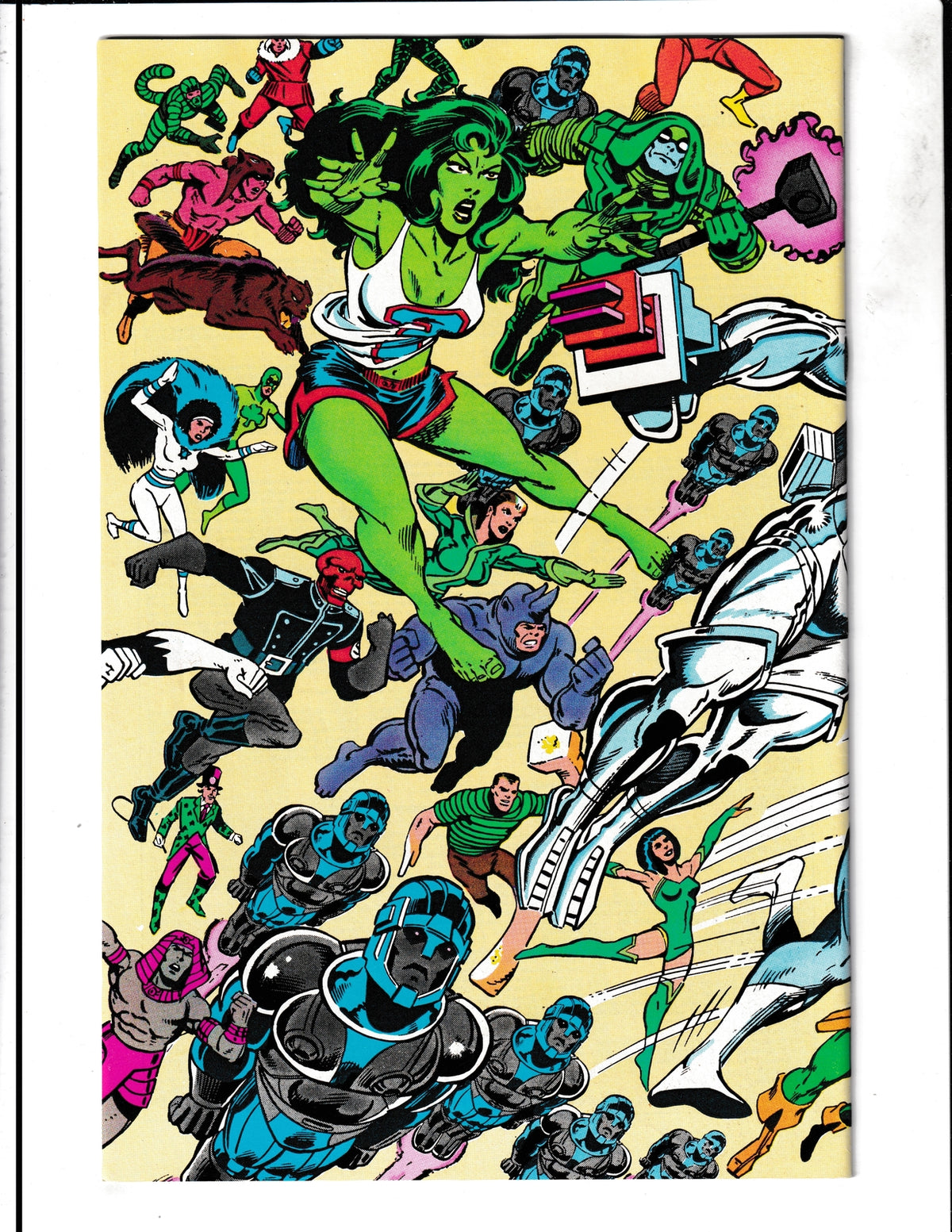 Official Handbook of the Marvel Universe #9 (1983) Q-S Marvel Comics