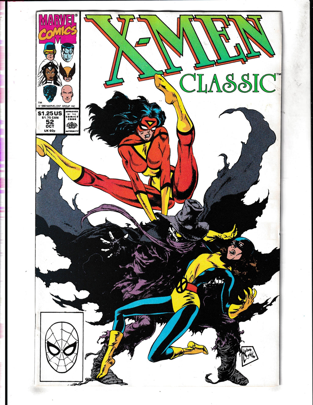 X-Men Classic #52 (1990) Classic X-Men Marvel Comics