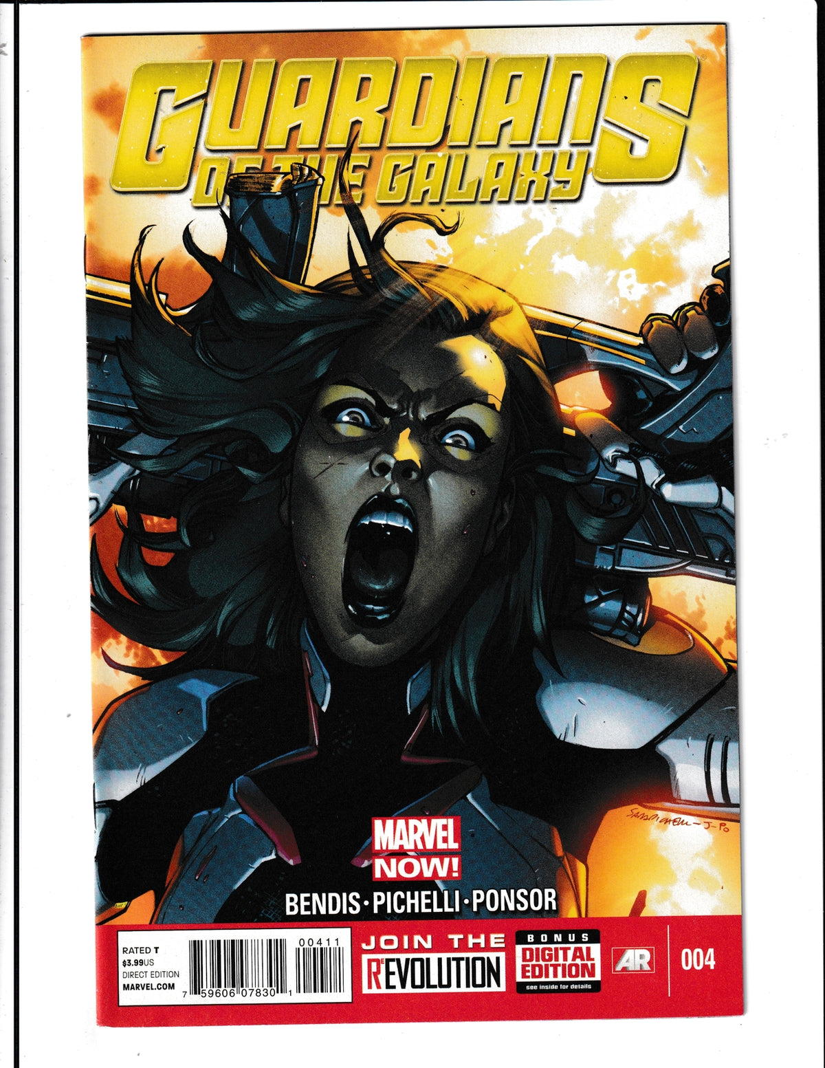 Guardians of the Galaxy #4 (2013) 1st App of  Y-Gaaar Marvel Comics