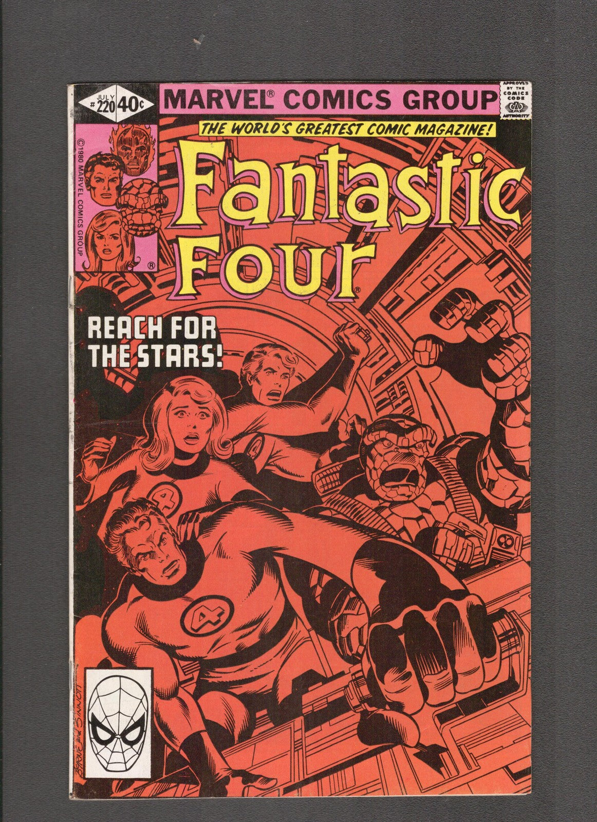 Fantastic Four #220 (1980) John Byrne, Joe Sinnott Marvel Comics