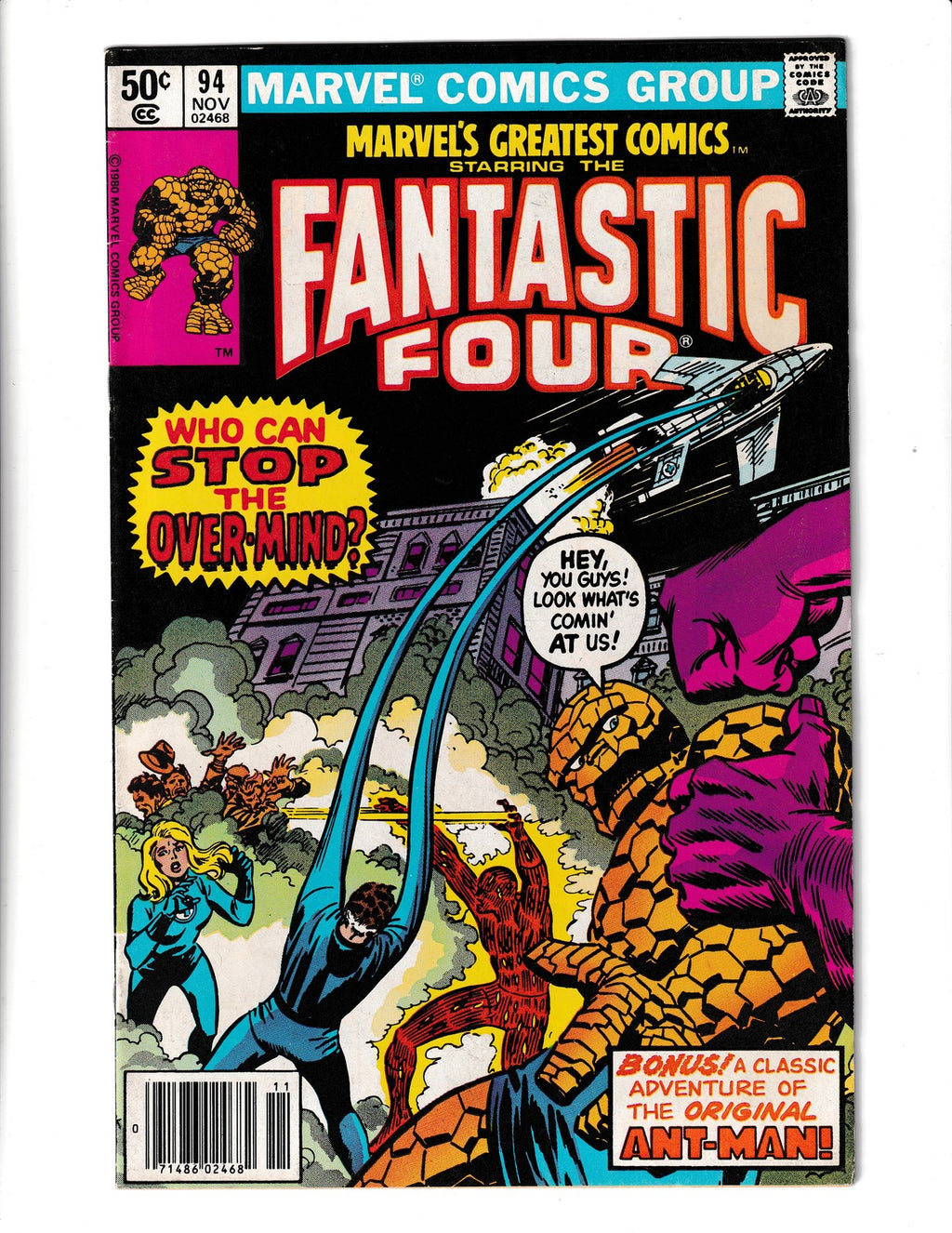 Marvel's Greatest Comics #94 (1980) Starring Fantastic Four Marvel Comics