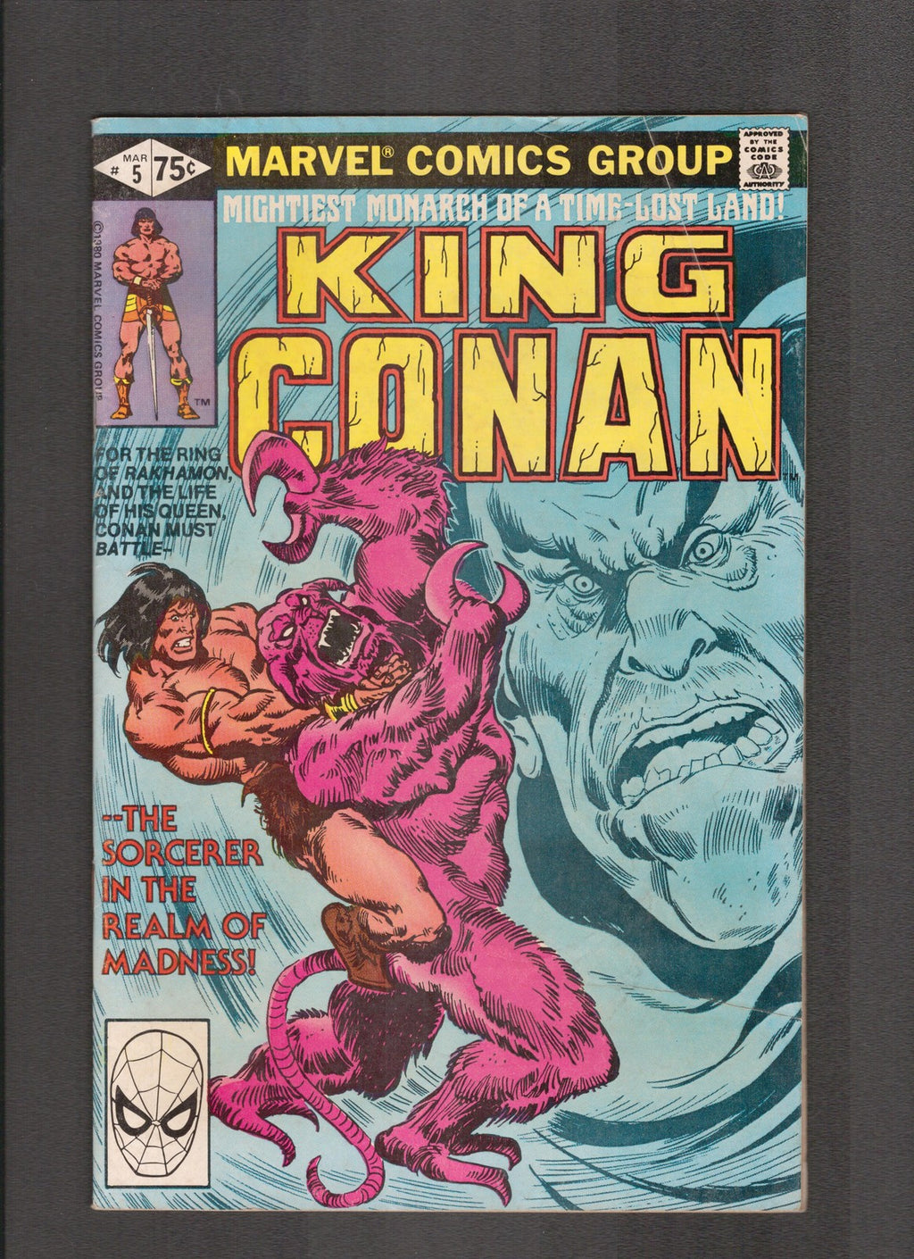 King Conan #5 (1981) Buscema, Rosen, Thomas Marvel Comics