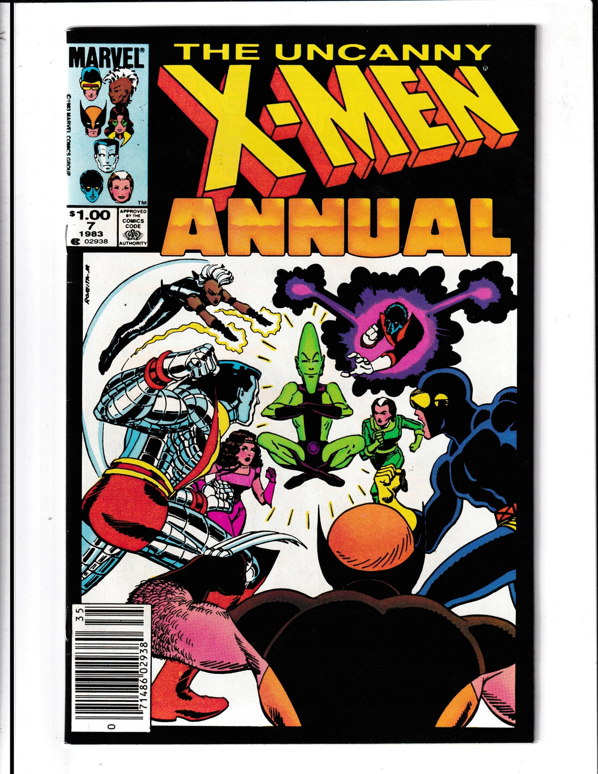 Uncanny X-Men Annual #7 (1983) Scavenger Hunt Marvel Comics