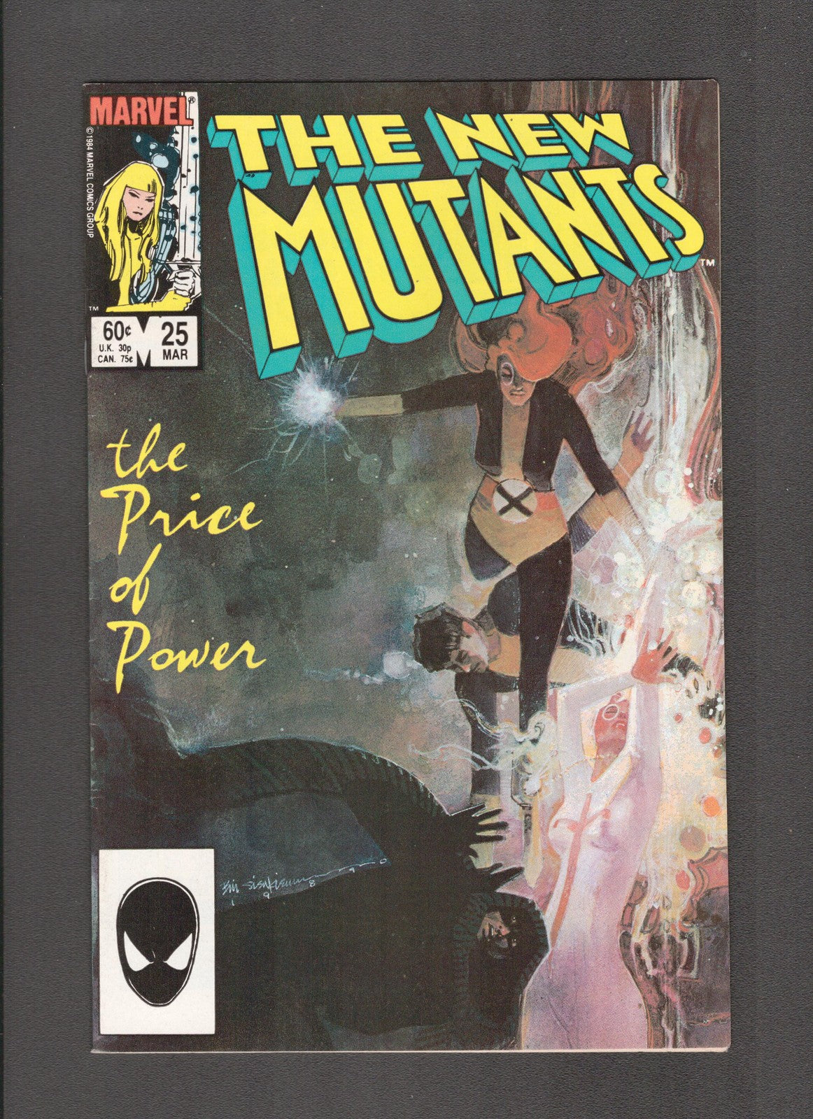 New Mutants #25 (1985) Legion Cameo Marvel Comics