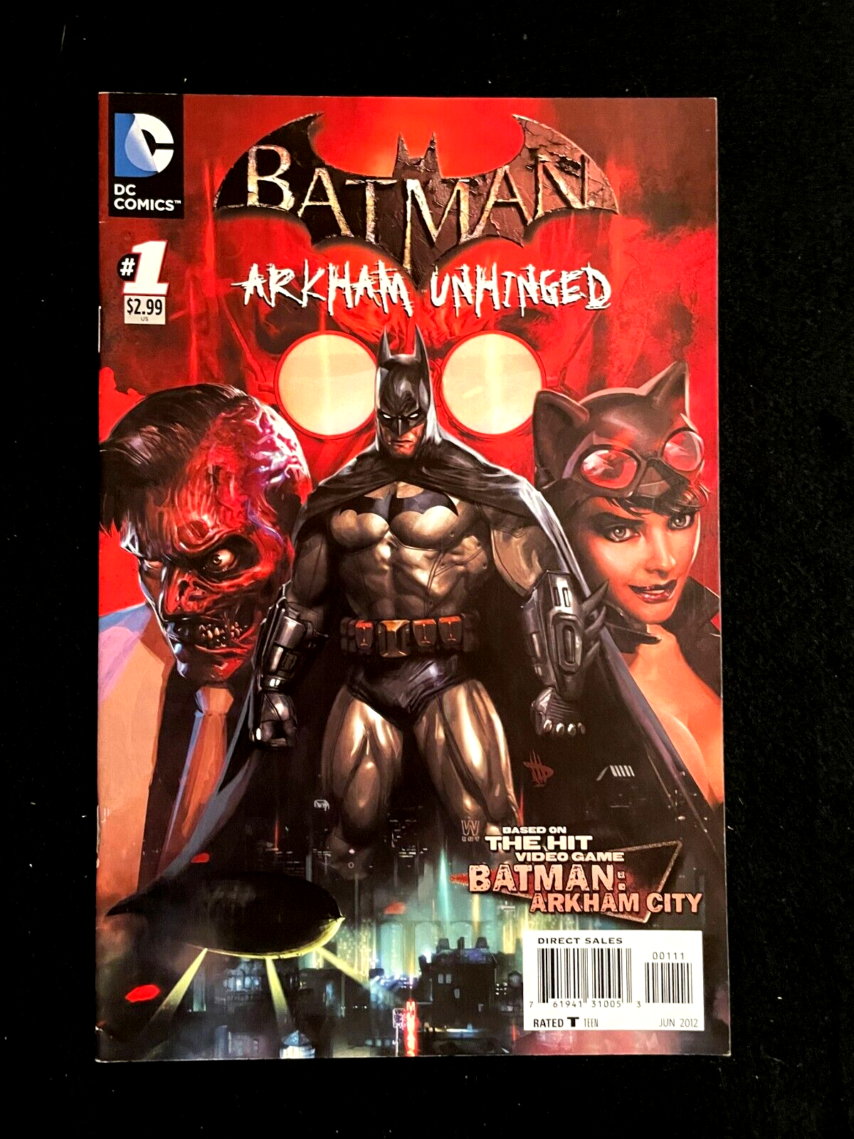 Batman: Arkham Unhinged #1 2012 - HIGH GRADE