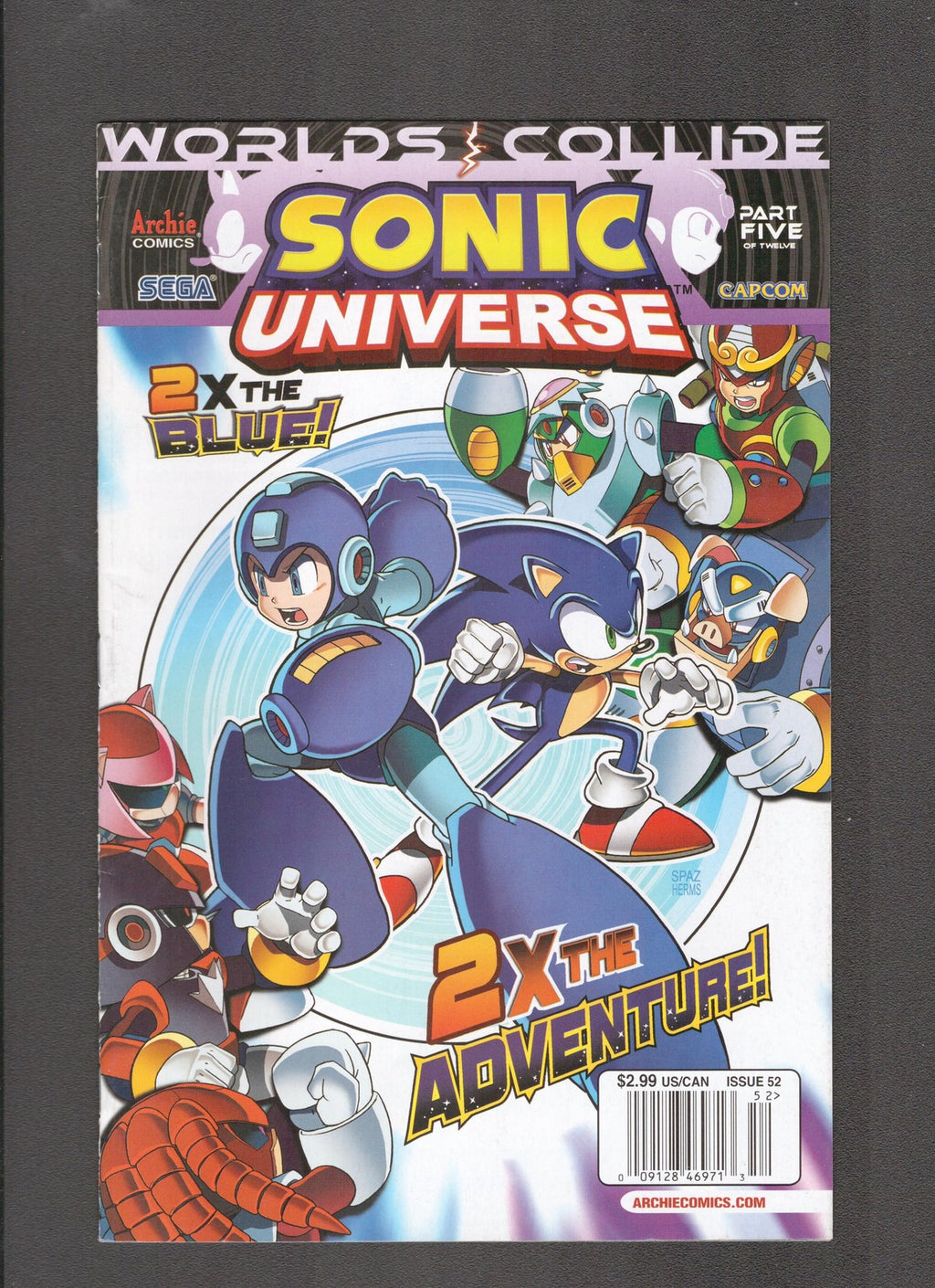 Sonic Universe #52 (2013) World's Collide Pt. 5 Archie Comics