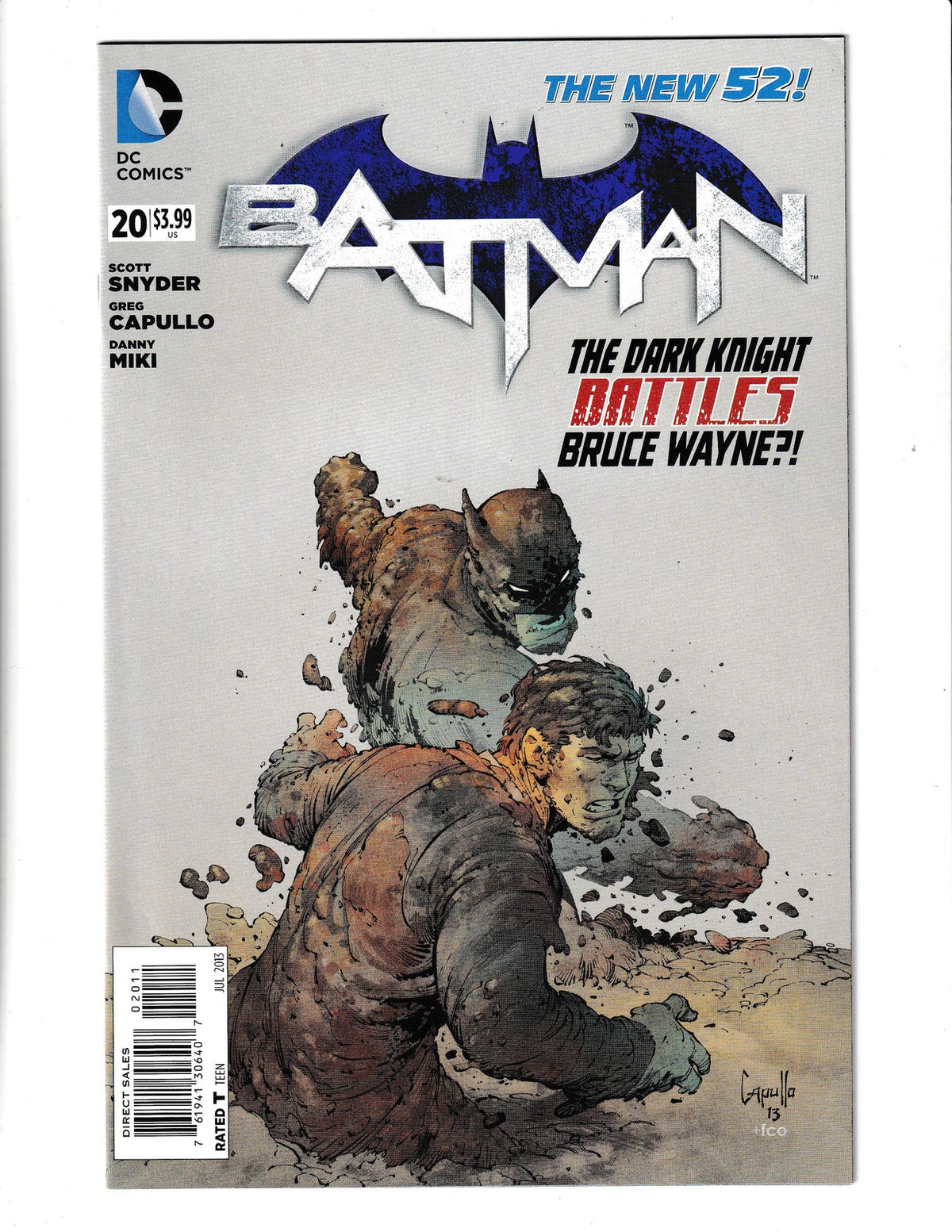 Batman #20 (2013) Higher Grade DC Comics