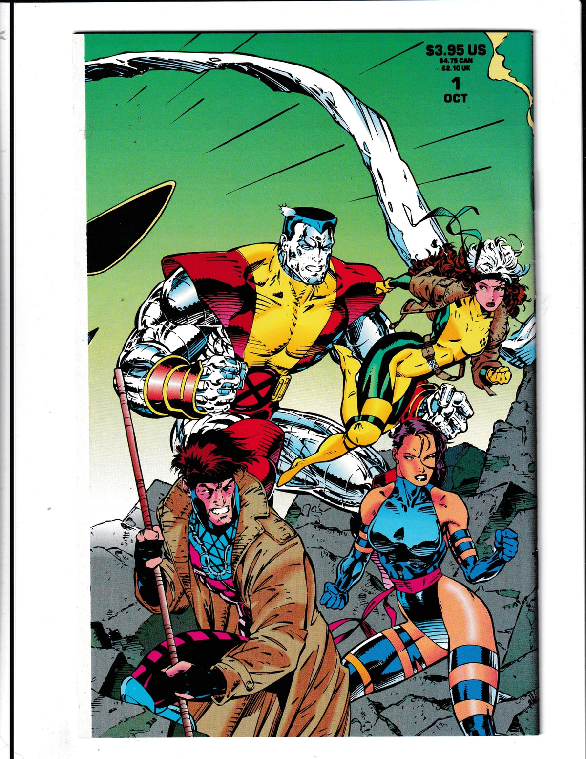 X-Men #1 (1991) Claremont Lee Gatefold Cover Marvel Comics