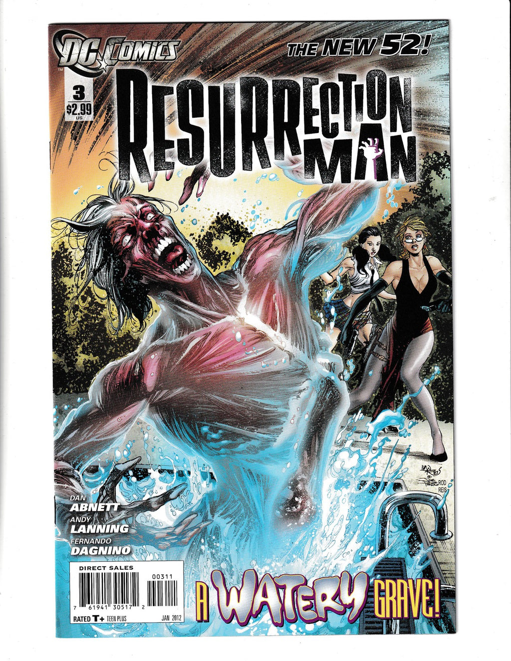 Resurrection Man #3 (2012) DC Comics