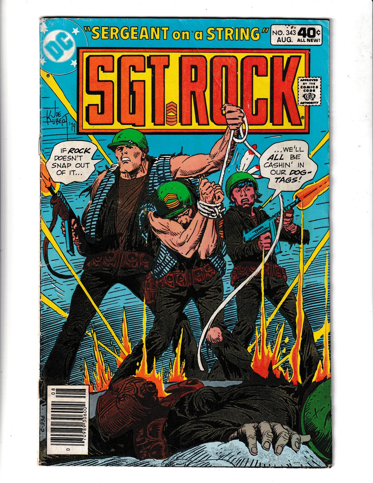 SGT. Rock #343 (1980) DC Comics