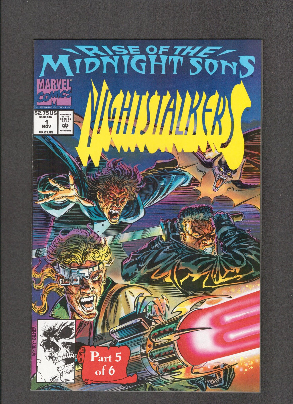Night Stalkers #1 (1992) No Poster Marvel Comics