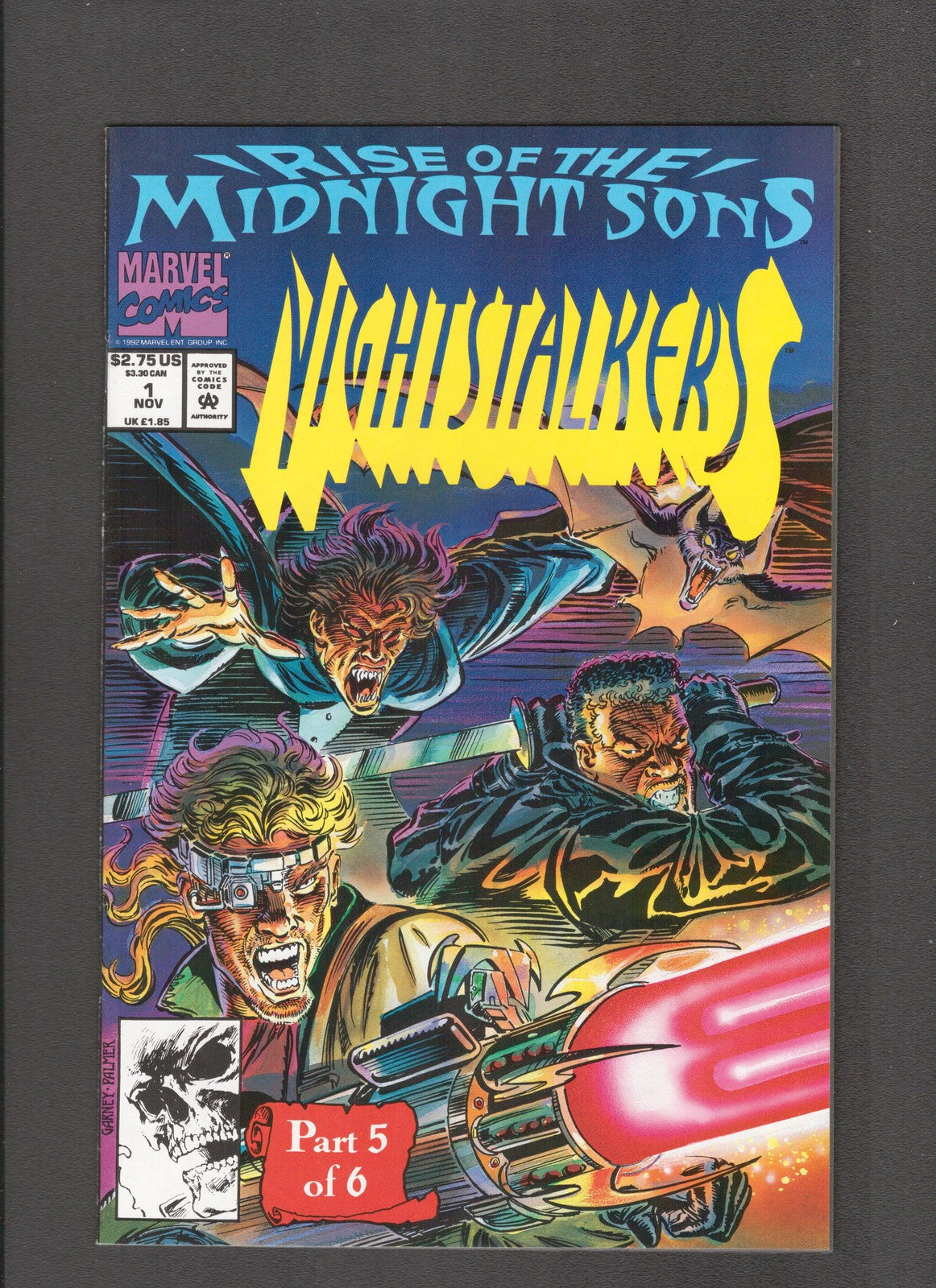 Night Stalkers #1 (1992) No Poster Marvel Comics