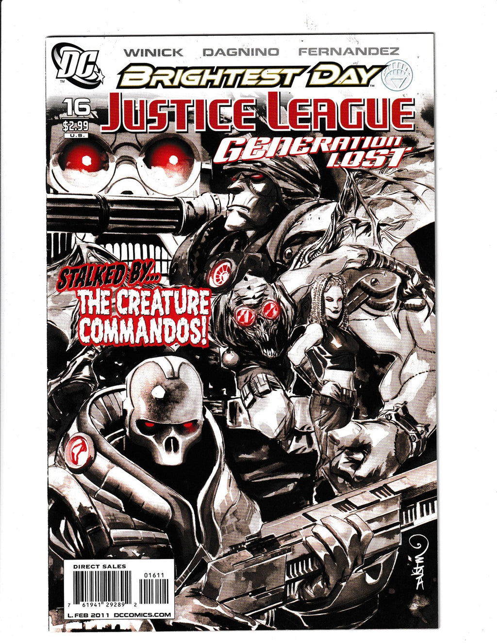 Justice League: Generation Lost #16 (2011) DC Comics