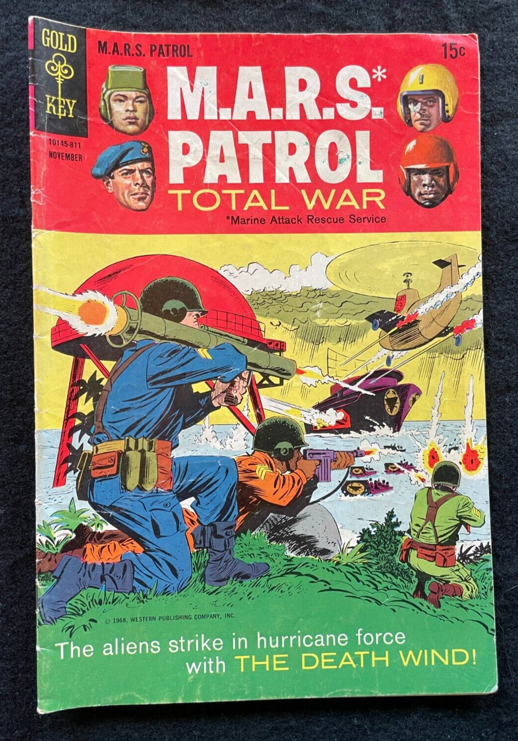 M.A.R.S. Patrol #7 1968 - Gold Key