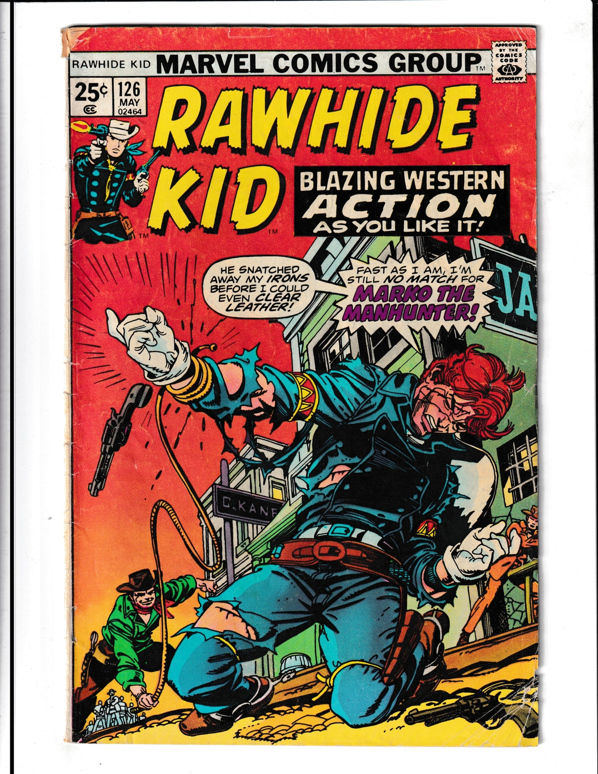 Rawhide Kid #126 (1975) Marvel Comics SKU:1290