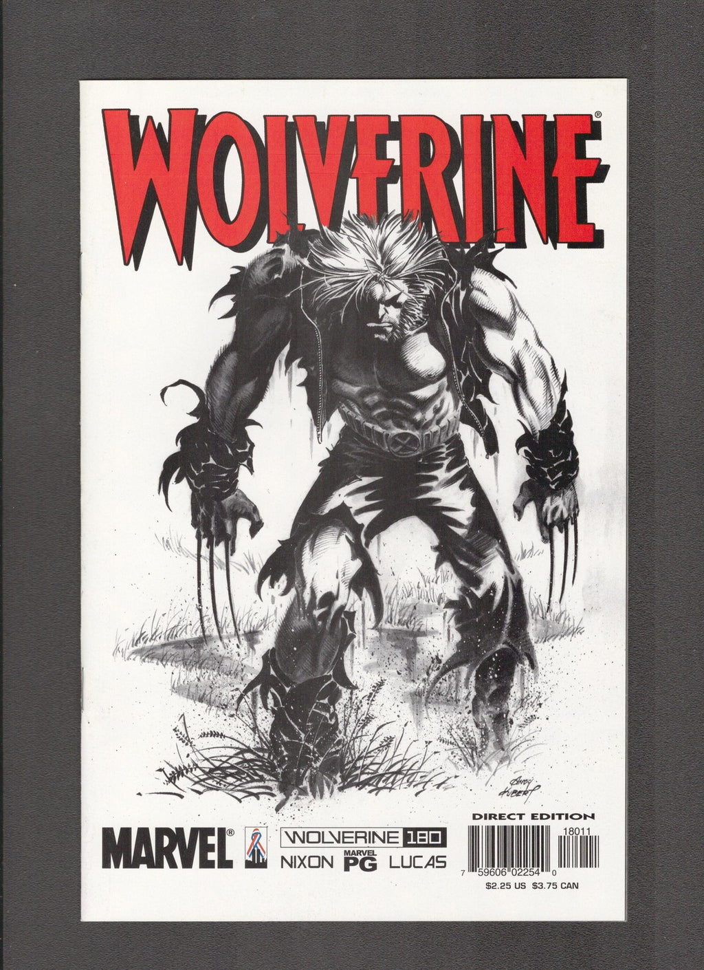 Wolverine #180 (2002) Andy Kubert Marvel Comics