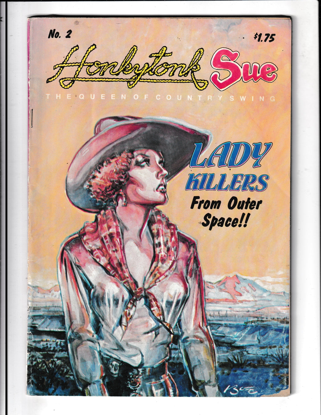 Honkytonk Sue #2 (1980) Bob Boze Bell Comics