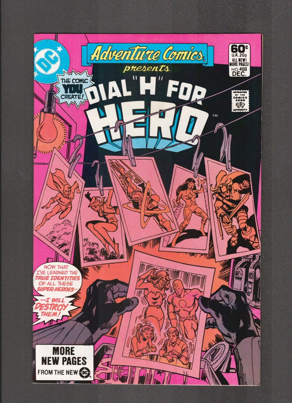 Adventure Comics #488 (1981) Dial "H" For Hero DC Comics
