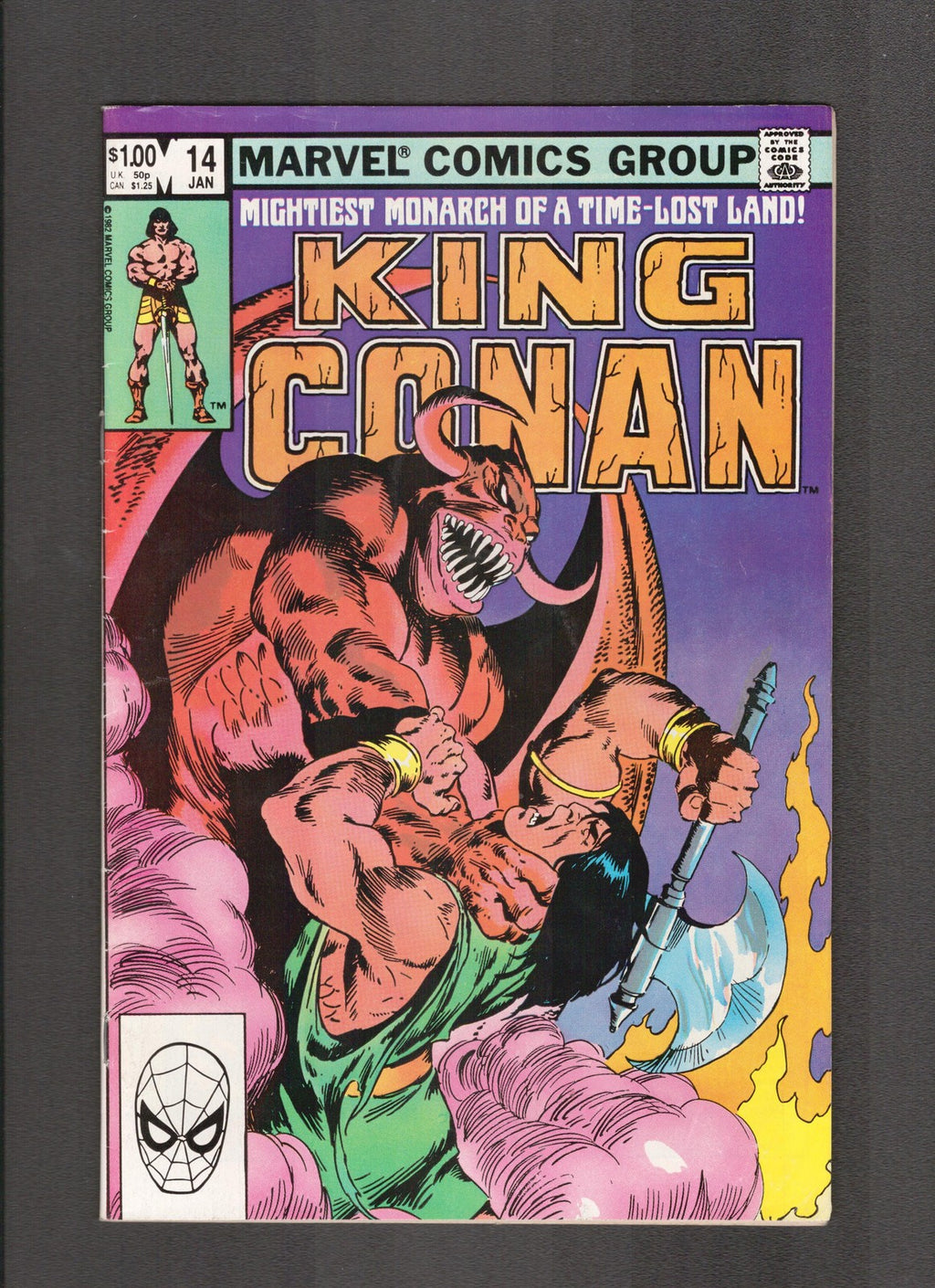 King Conan #14 (1983) Buscema, Moench Marvel Comics