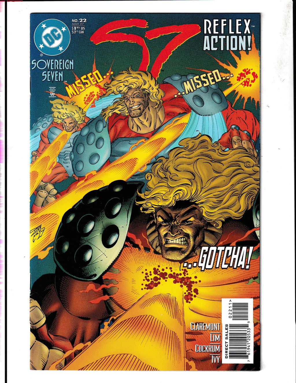 Sovereign Seven #22 (1997) DC Comics