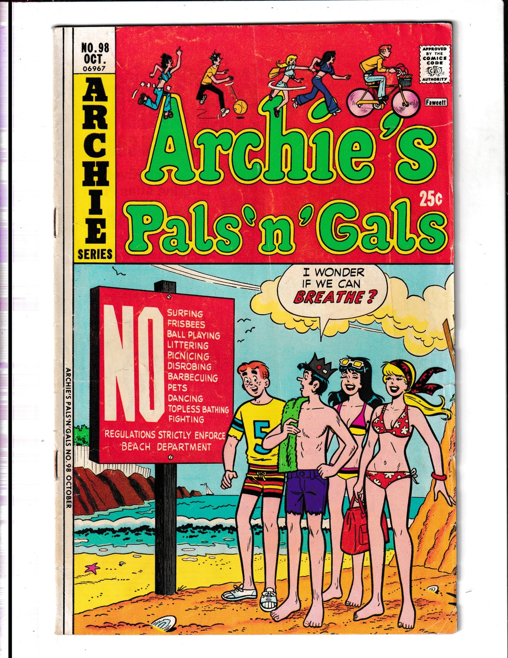 Archie's Pals 'N' Gals #98 (1975) Archie Comics