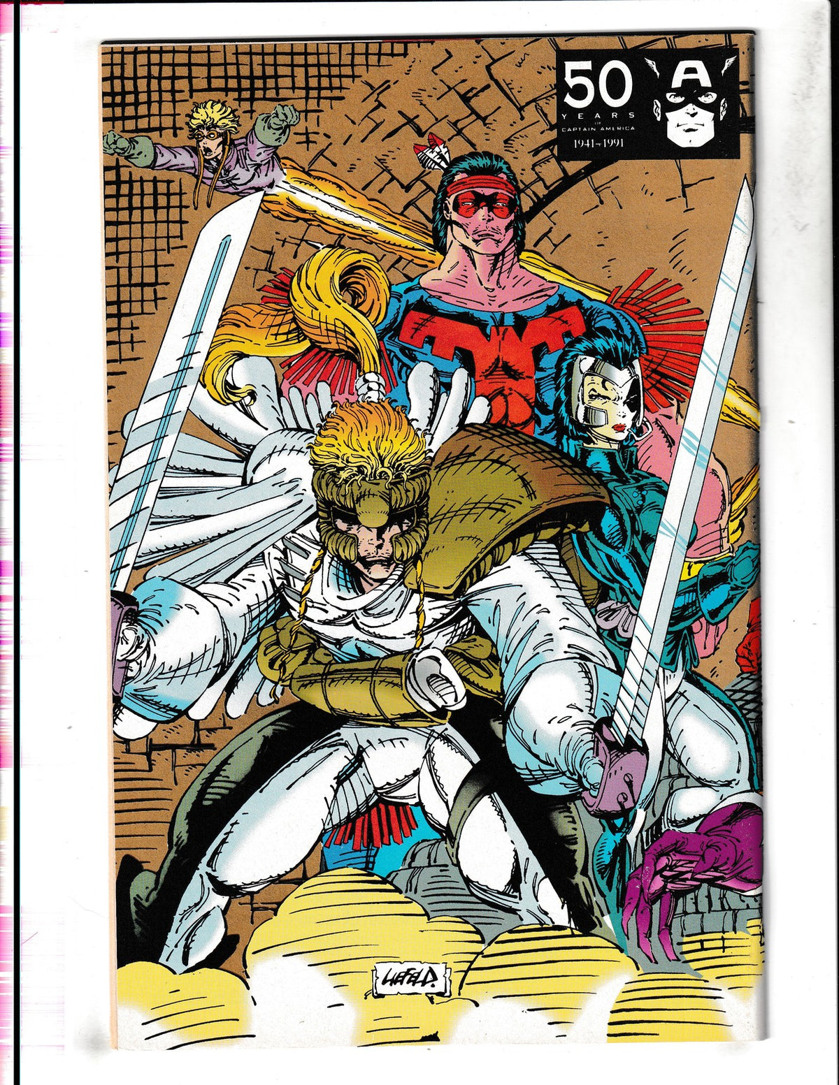 X-Force #1 (1991) 2nd Print Gold Cover Marvel Comics