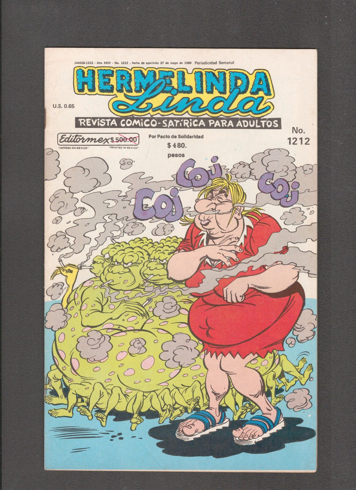 Hermelinda Linda #1212 (1989) Mexico Spanish Editormex Comics