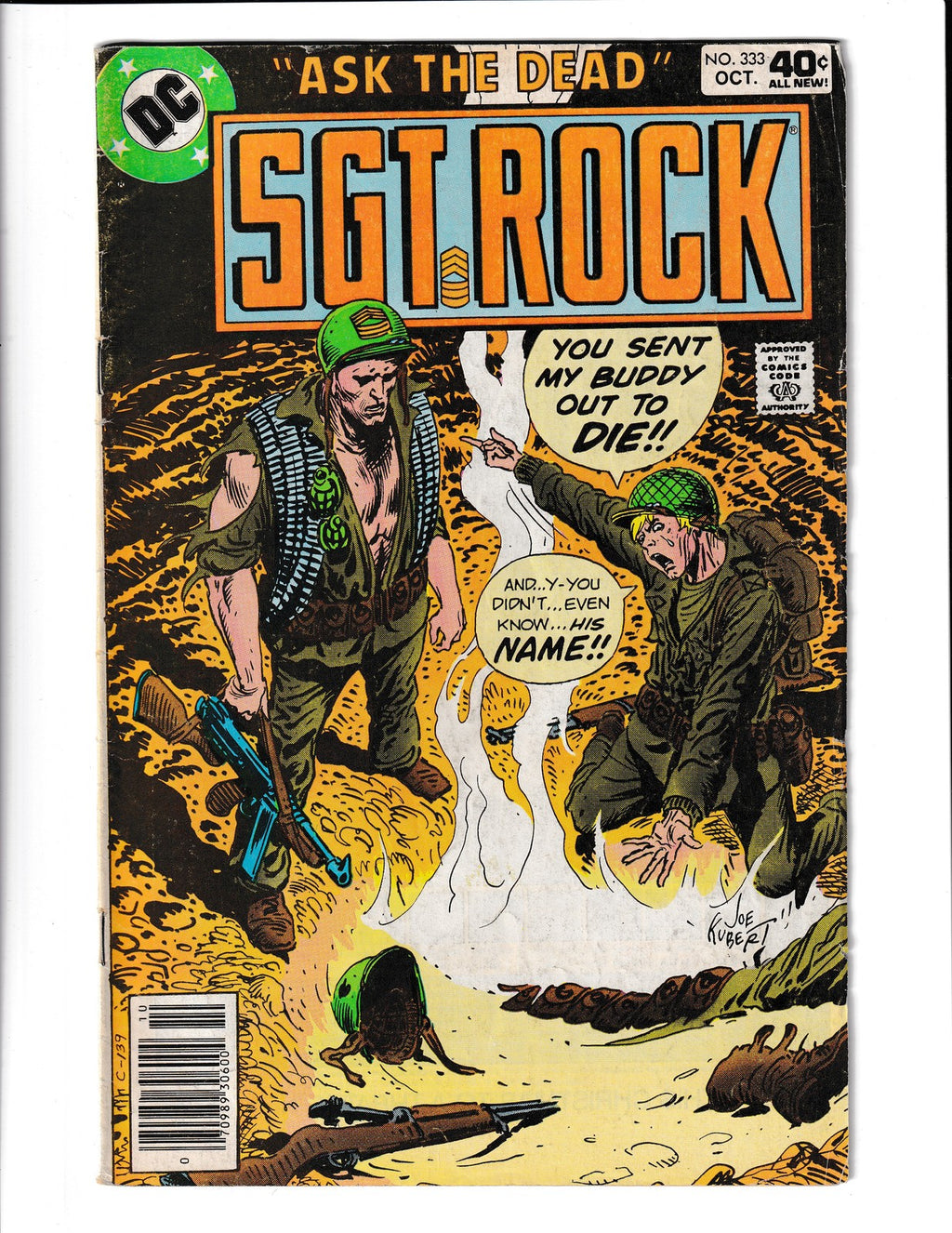 SGT. Rock #333 (1979) DC Comics