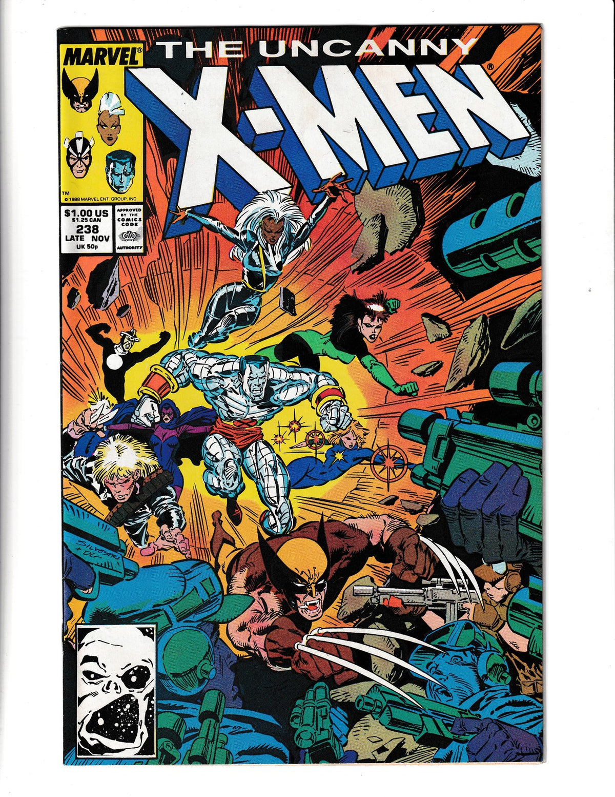 Uncanny X-Men #238 (1988) Marvel Comics