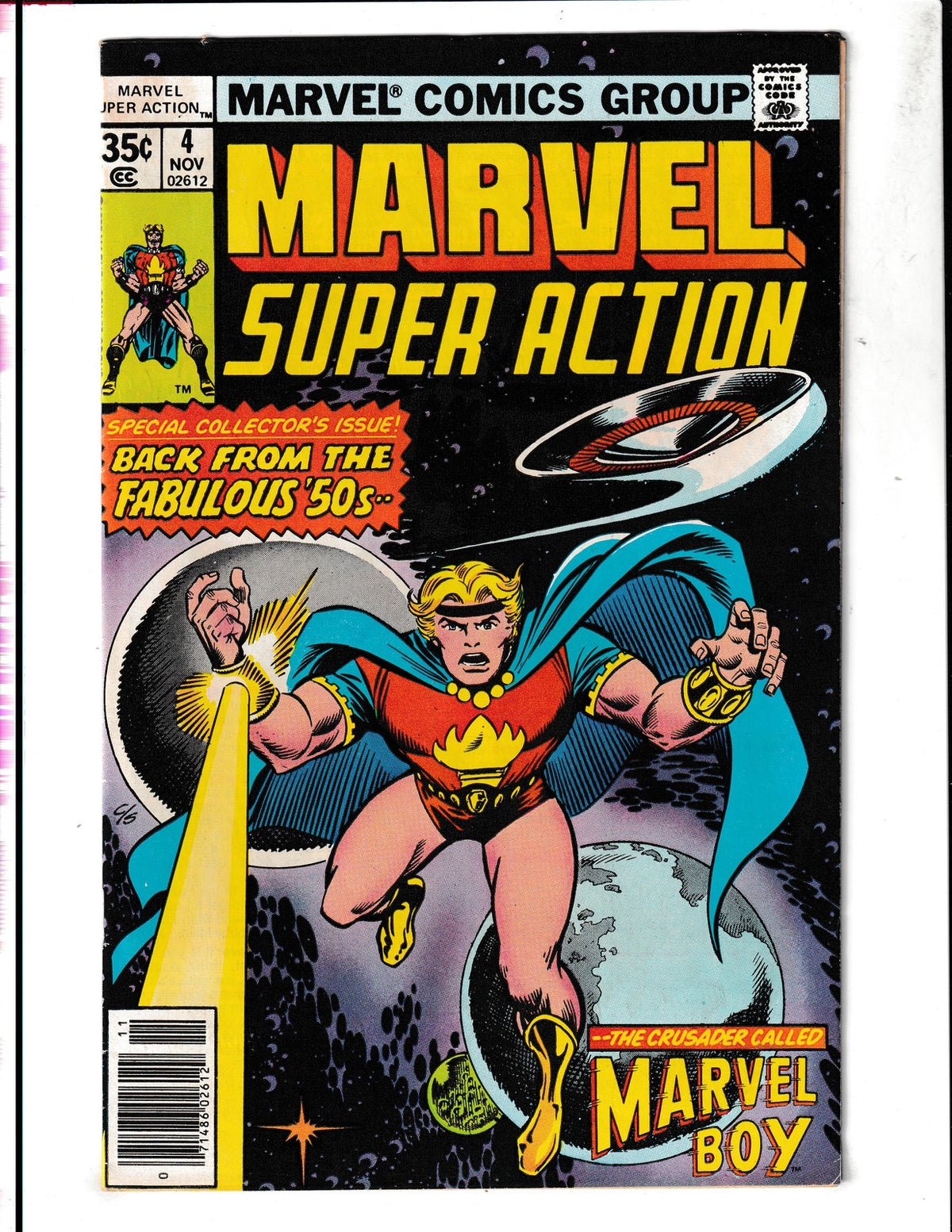 Marvel Super Action #4 (1977) Captain America Marvel Comics