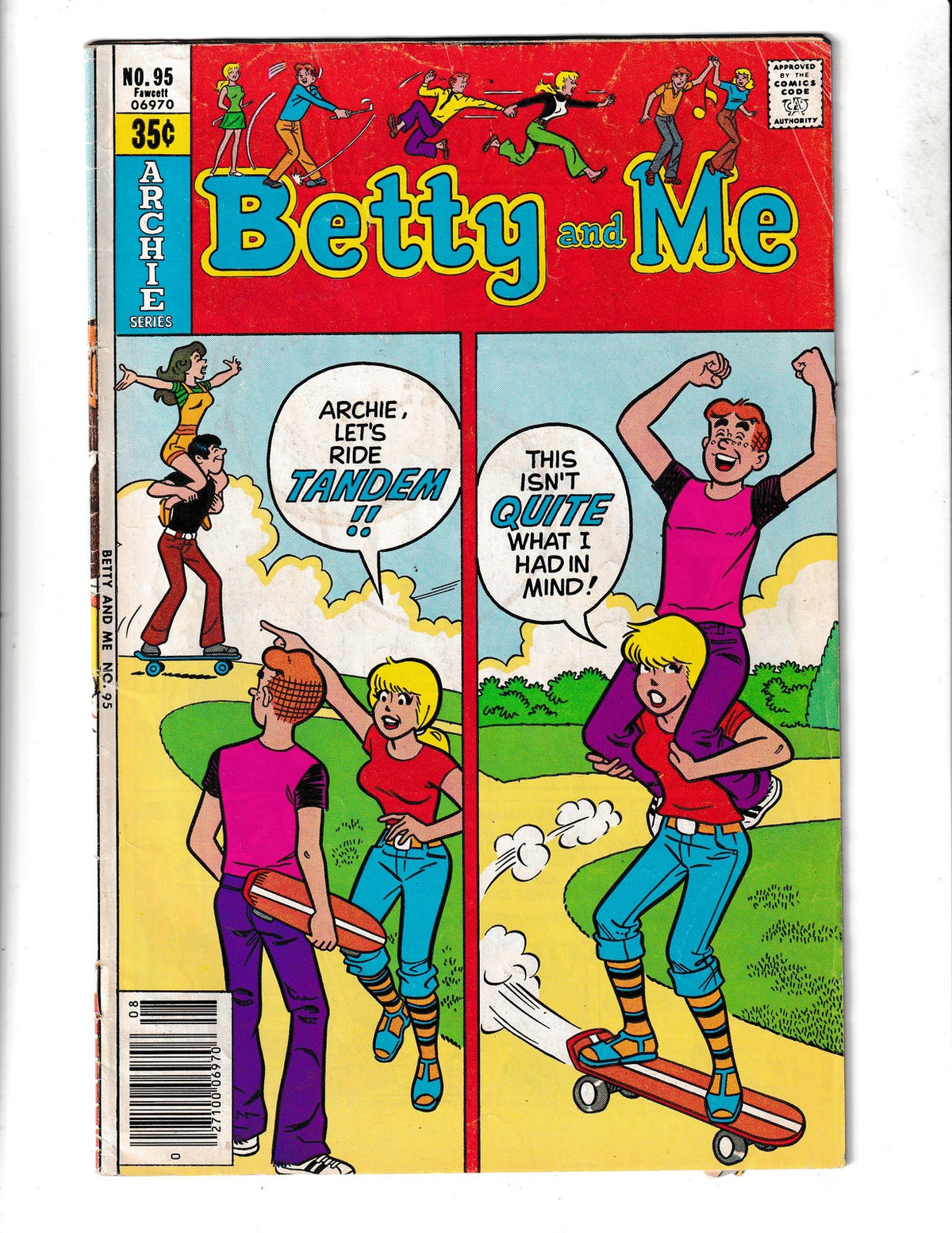 Betty and Me #95 (1978) Archie Comics
