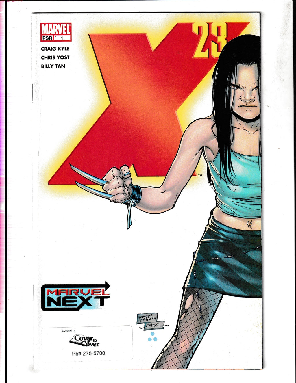 X-23 #1 (2005) Origin Laura Kinney Marvel Comics