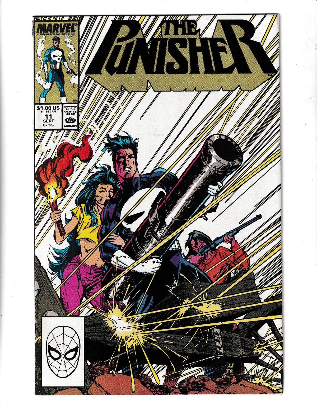 Punisher #11 (1988) Marvel Comics SKU:3034